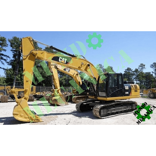  Manual Taller de excavadora Caterpillar Cat 320D2