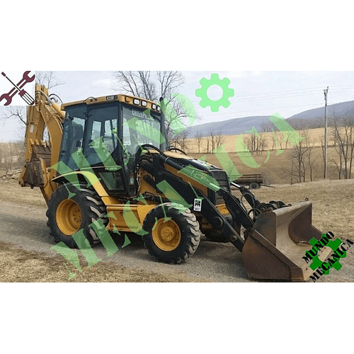 Manual Taller la RETROEXCAVADORA Caterpillar Cat 420D
