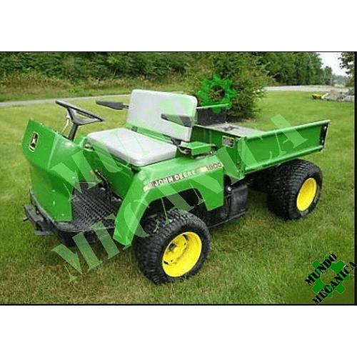 Manual Taller de vehículos utilitarios John Deere 1800