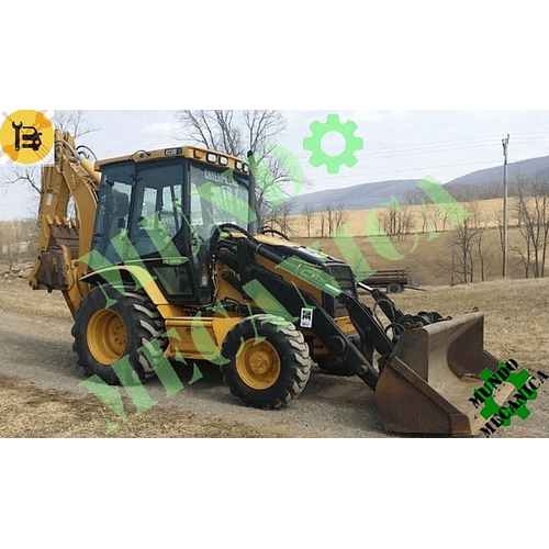 Manual Taller la RETROEXCAVADORA Caterpillar Cat 420D