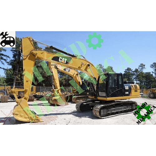  Manual Taller de excavadora Caterpillar Cat 320D2 y 320D2 L