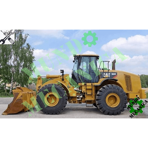  Manual Taller cargador de ruedas Caterpillar Cat 966H