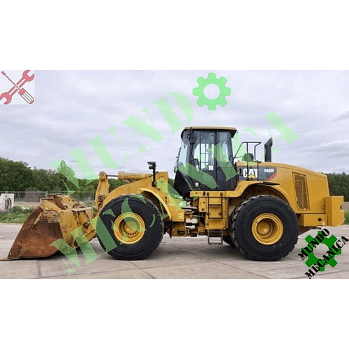  Manual Taller cargador de ruedas Caterpillar Cat 966H