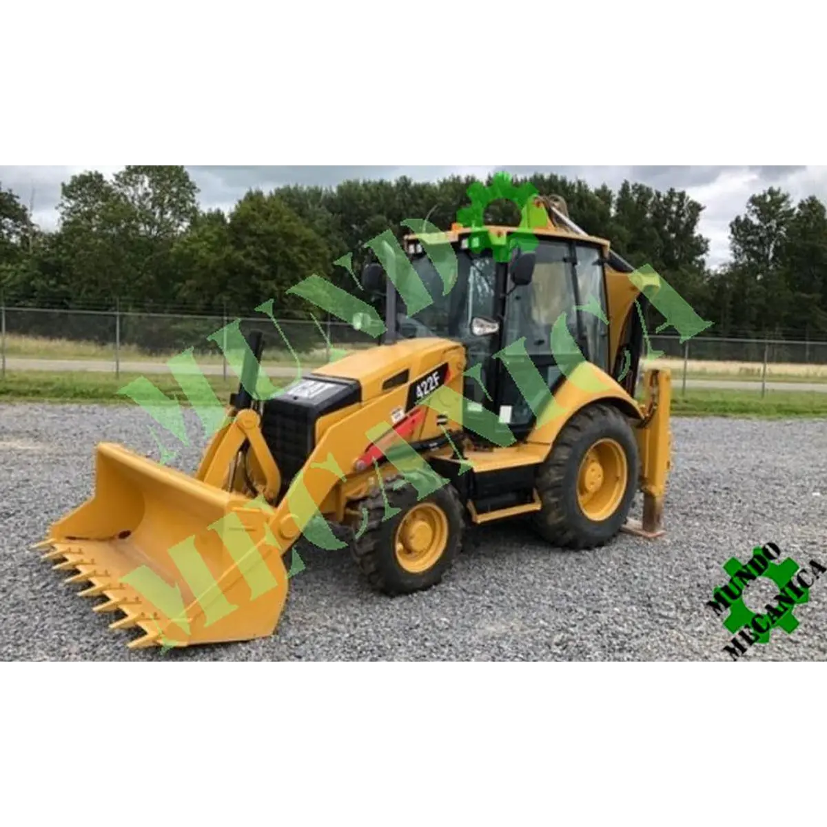 Manual Taller retroexcavadora Caterpillar Cat 422F