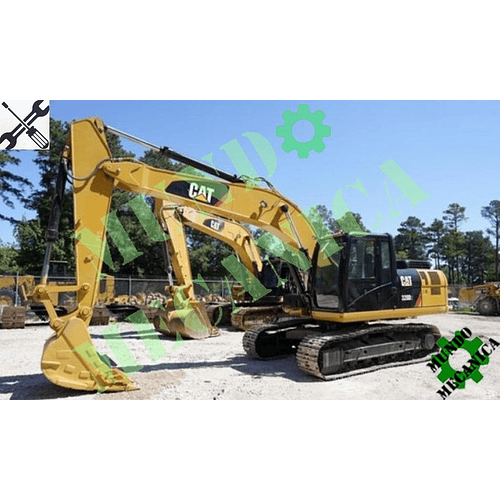  Manual Taller de excavadora Caterpillar Cat 320D2