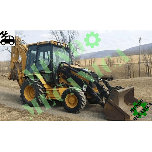 Manual Taller la RETROEXCAVADORA Caterpillar Cat 420D