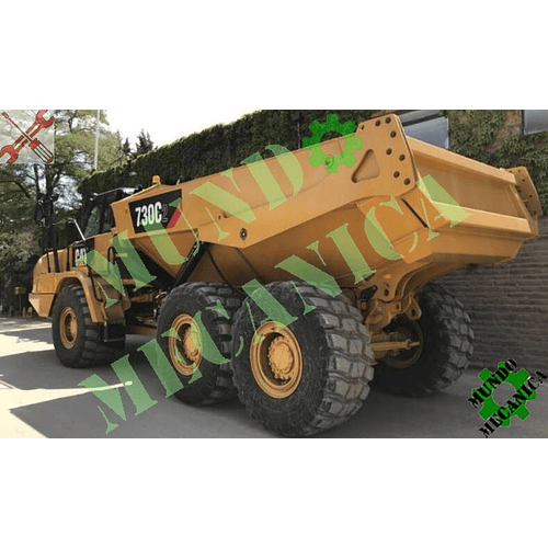  Manual Taller camión articulado Caterpillar Cat 730C2