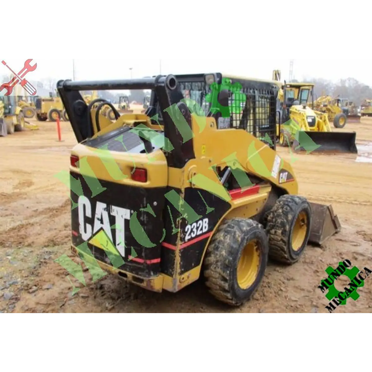 Caterpillar Cat 232B MINICARGADORA Manual Taller