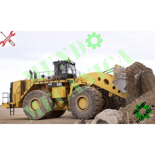  Manual Taller cargador de ruedas Caterpillar Cat 993K