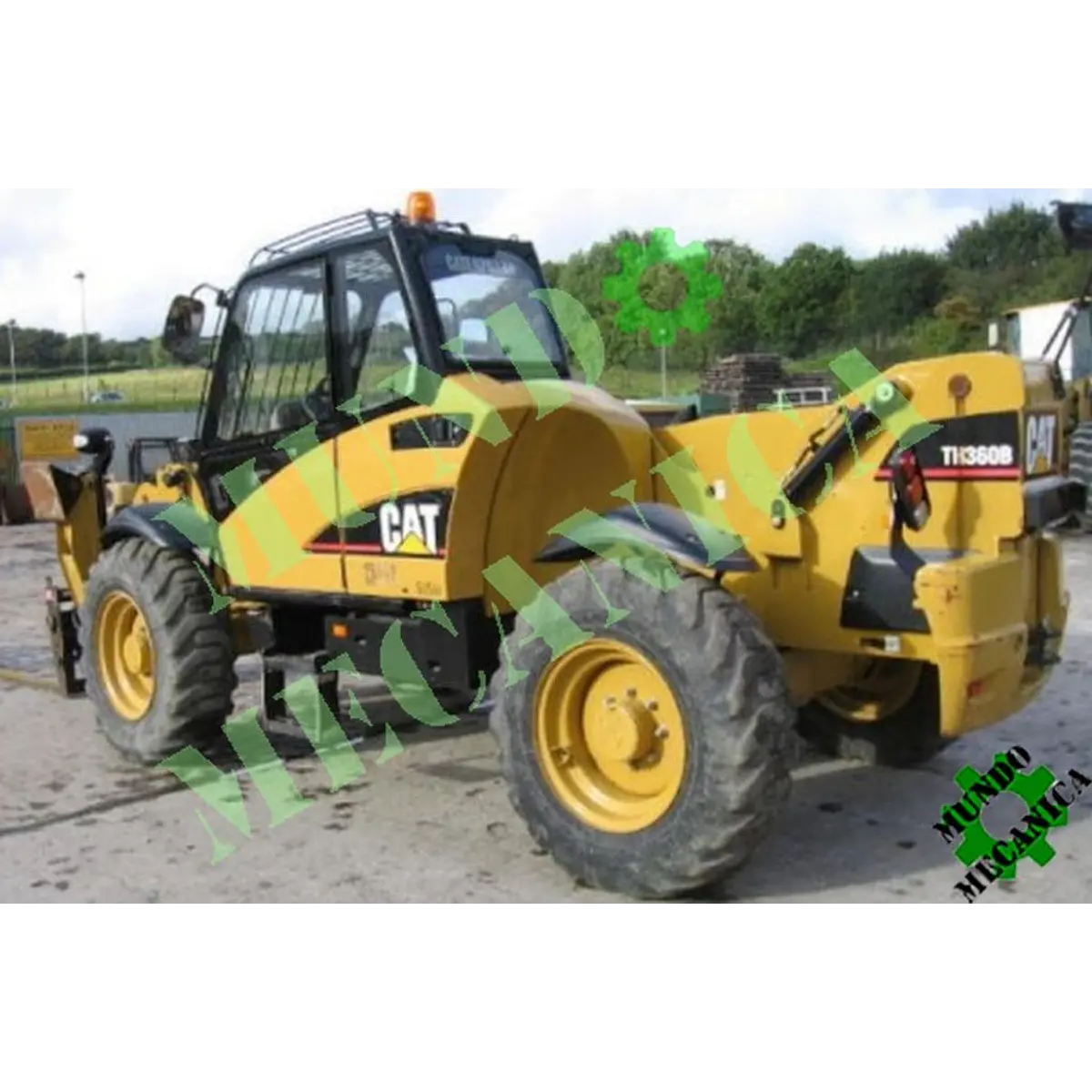 Catalogo manipulador telescópico Caterpillar Cat TH360B