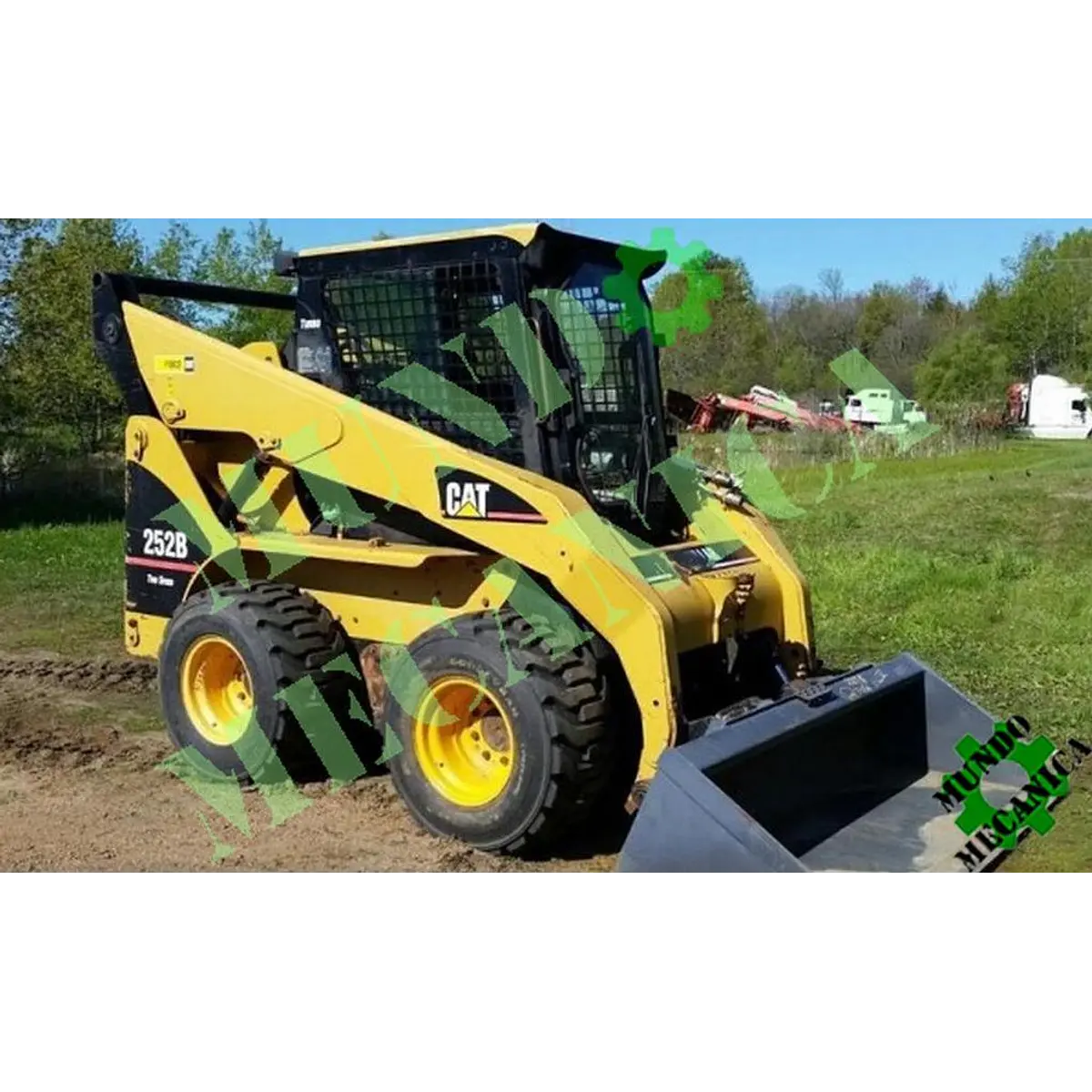 Manual Taller del MINICARGADORA Caterpillar Cat 252B