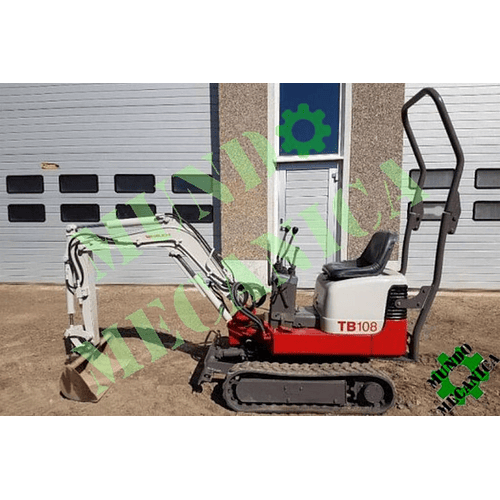 Takeuchi TB108 Excavadora compacta Manual del operador