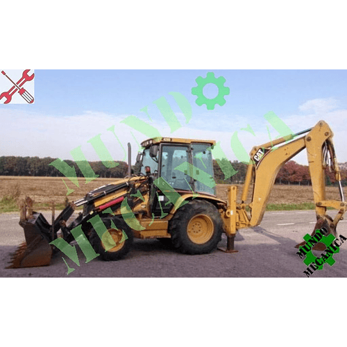 Manual Taller la RETROEXCAVADORA Caterpillar Cat 428D