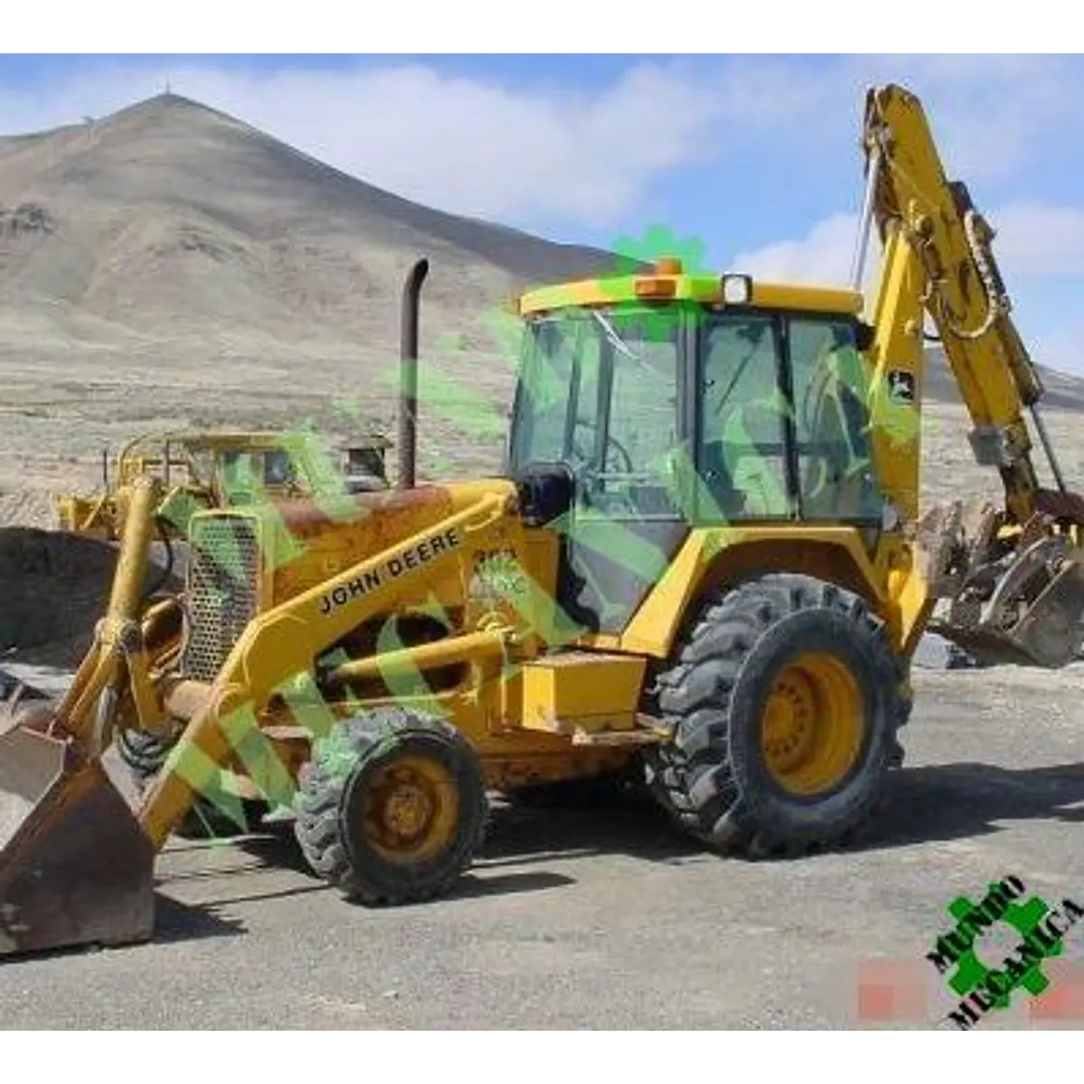 JOHN DEERE 610B, 610C RETROEXCAVADORA Manual Taller