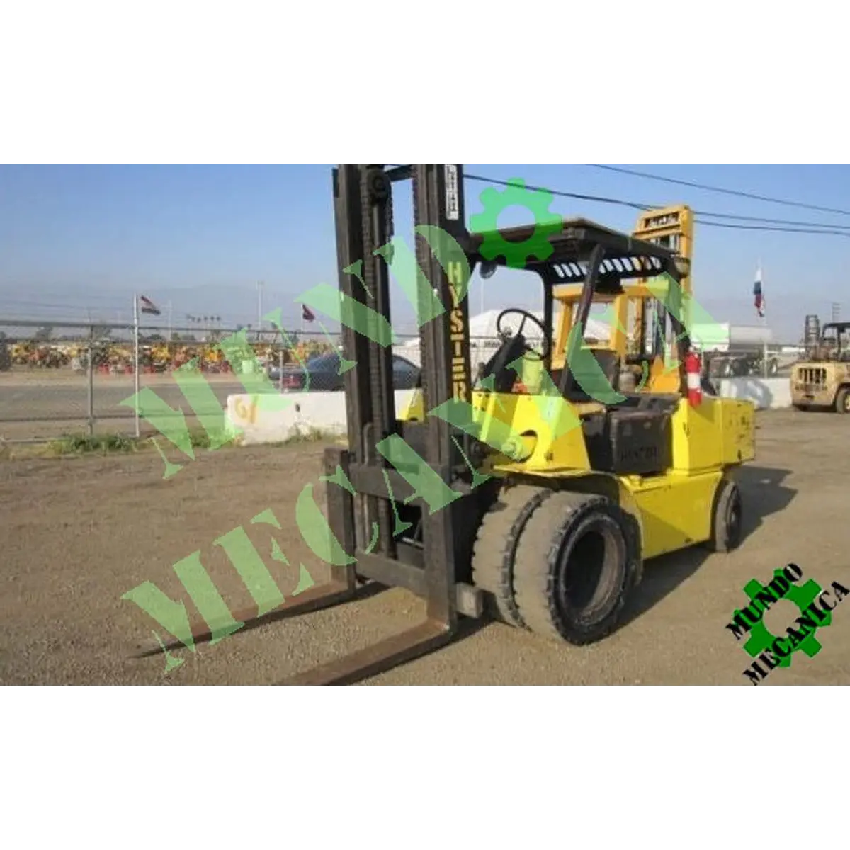 Manual Taller montacargas Hyster D005