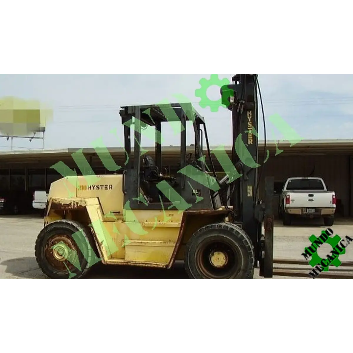 Manual Taller montacargas Hyster D007
