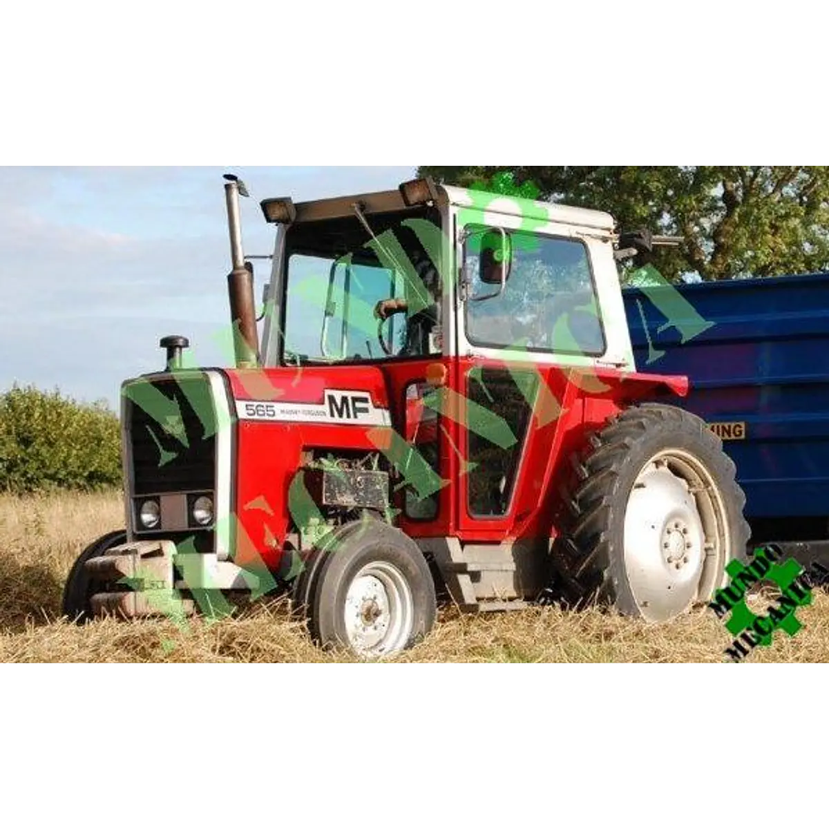MASSEY FERGUSON MF550 MF565 MF575 MF590 TRACTORESManual