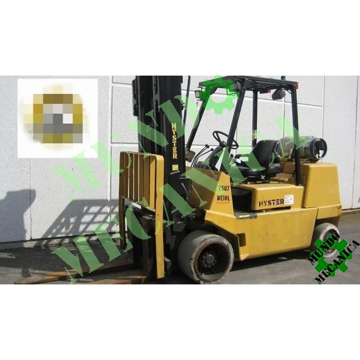 Manual Taller montacargas Hyster D004