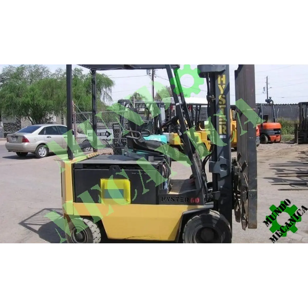 Manual Taller montacargas Hyster B168