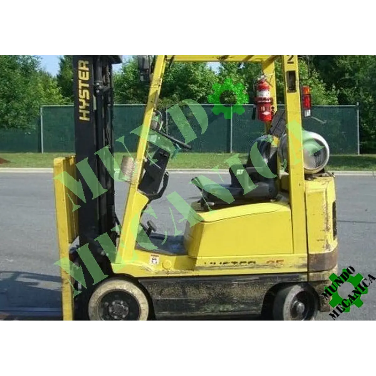 Manual Taller montacargas Hyster D010