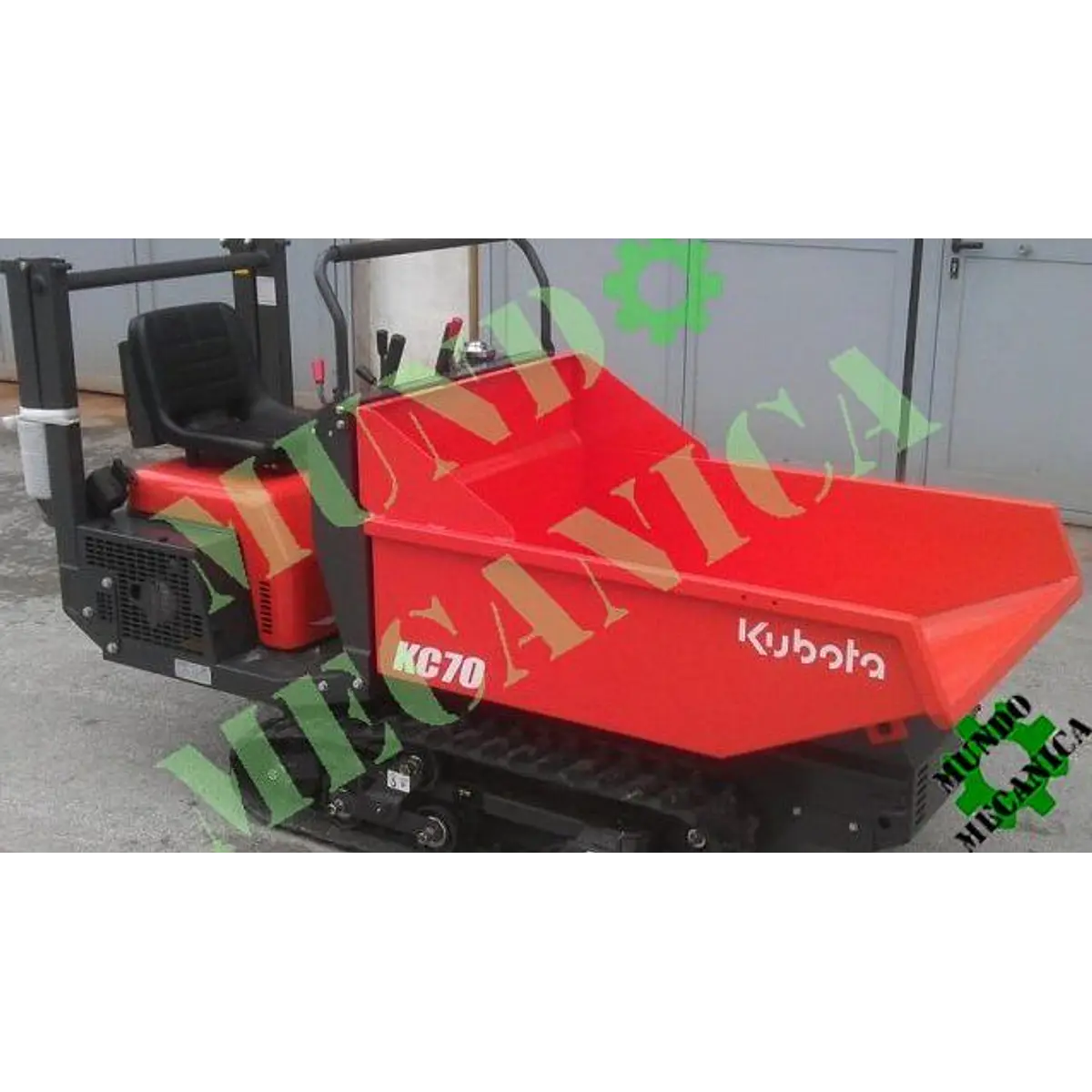 Manual de reparación del servicio KUBOTA KC70 DUMPER