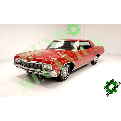 Manual Taller Chevrolet Impala 1970