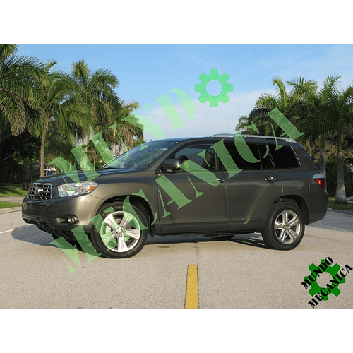 Manual de Motor Toyota Highlander 2008-2010