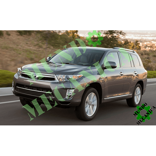 Manual de Taller Diagramas Toyota Highlander 2011-2013