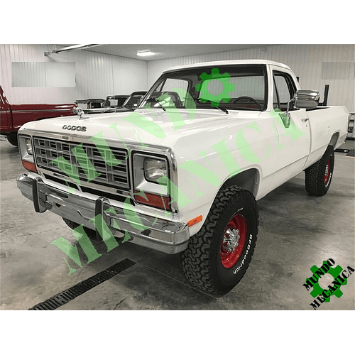 Manual Taller Dodge D200 1982-1993 RAM