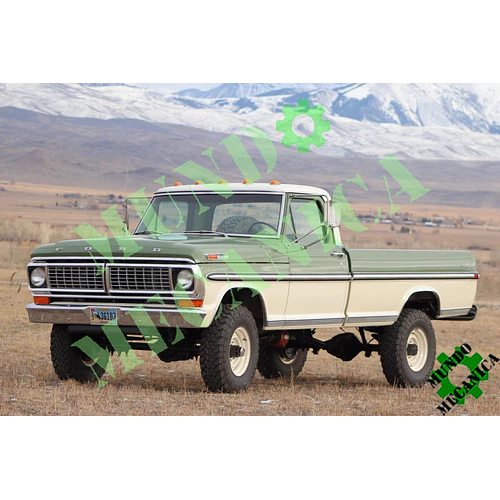 Manual Taller Ford F-250 1970-1972 Español