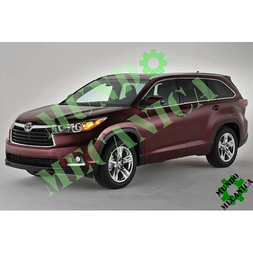 Manual de Taller Diagramas Toyota Highlander 2014-2016