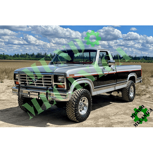 Manual Taller Ford F-250 1980-1986 Español