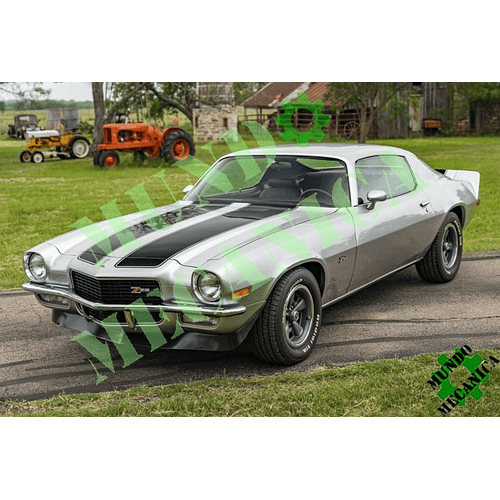 Manual Taller Chevrolet Camaro 1970-1973 Español