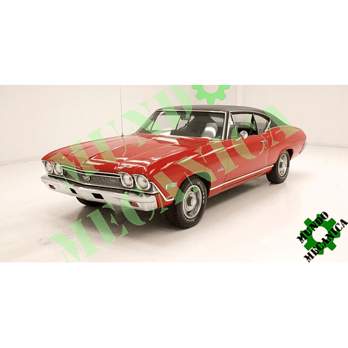 Manual Taller Chevrolet Malibu 1968 Español