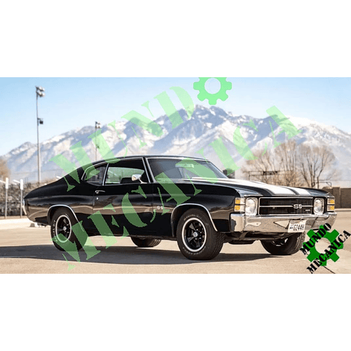 Manual Taller Chevrolet Malibu 1971-1972 Español