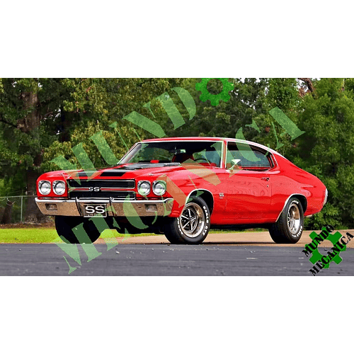 Manual Taller Chevrolet Chevelle 1970 Español