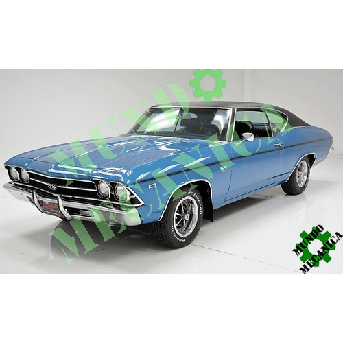Manual Taller Chevrolet Chevelle 1969 Español