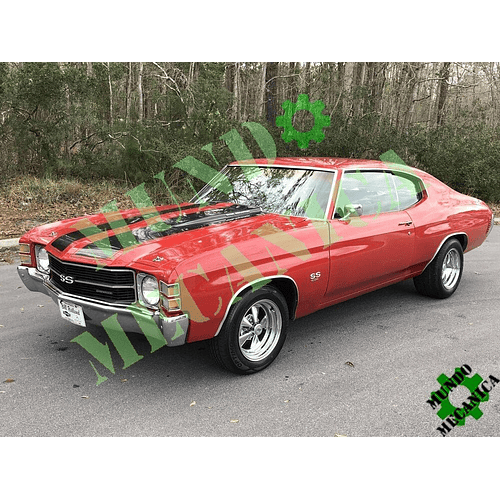 Manual Taller Chevrolet Chevelle 1971-1972 Español