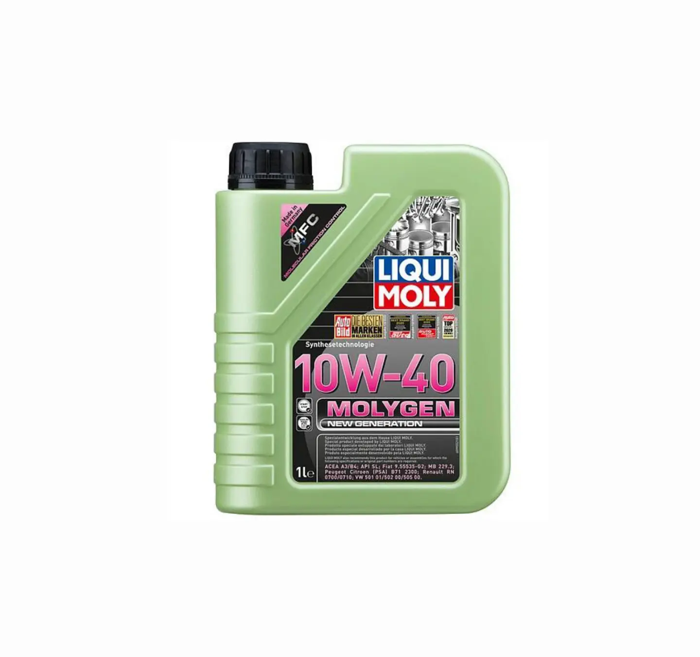 Aceite 10W40 Liqui Moly Molygen New Generation 1lt 1