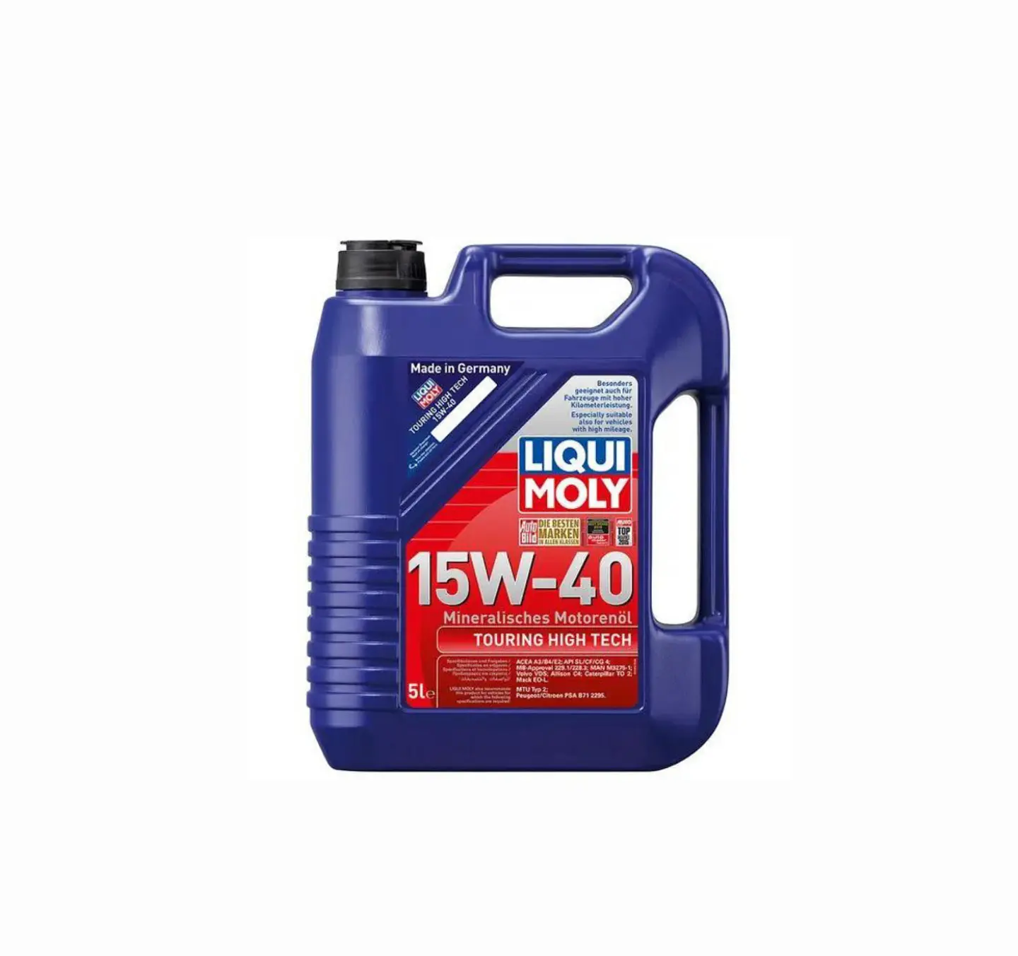 Aceite 15W40 Liqui Moly Touring High Tech SL/CF 5lt 1