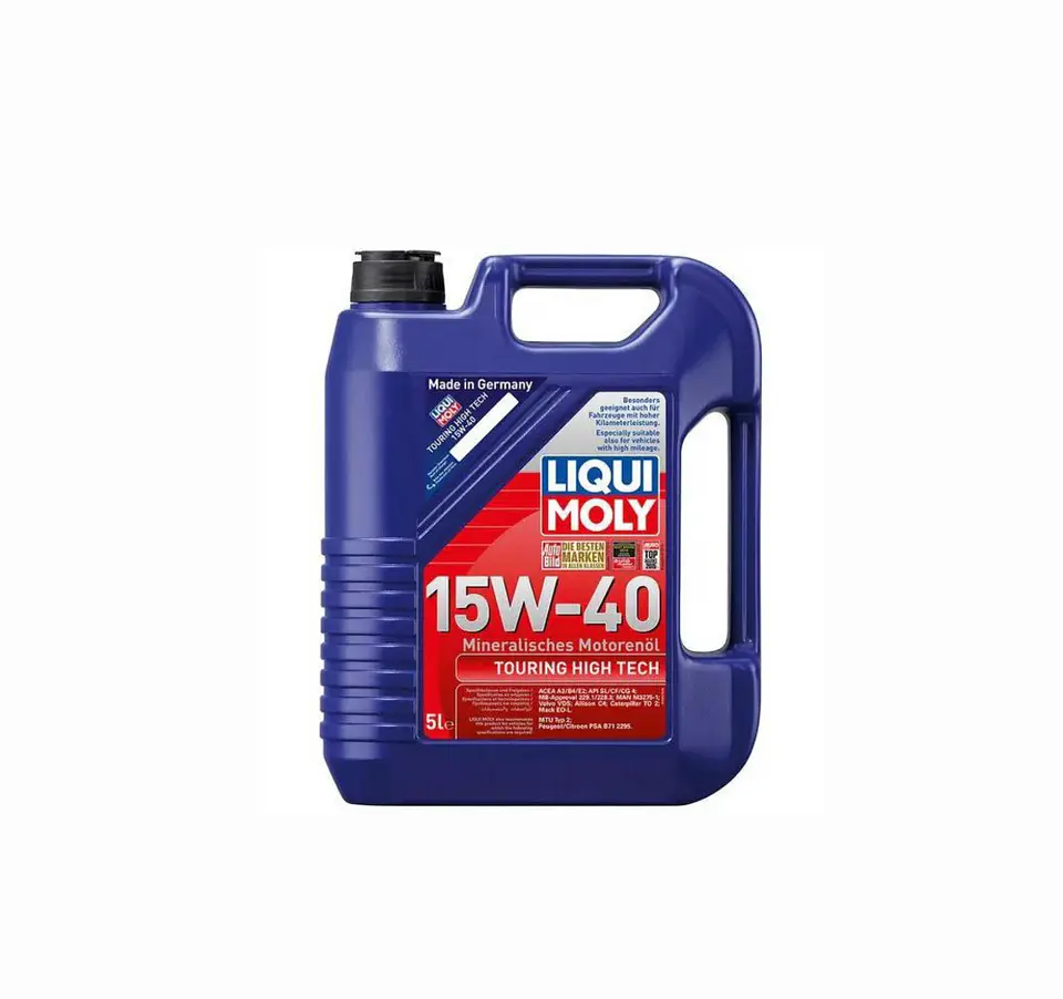 Aceite 15W40 Liqui Moly Touring High Tech SL/CF 5lt 1
