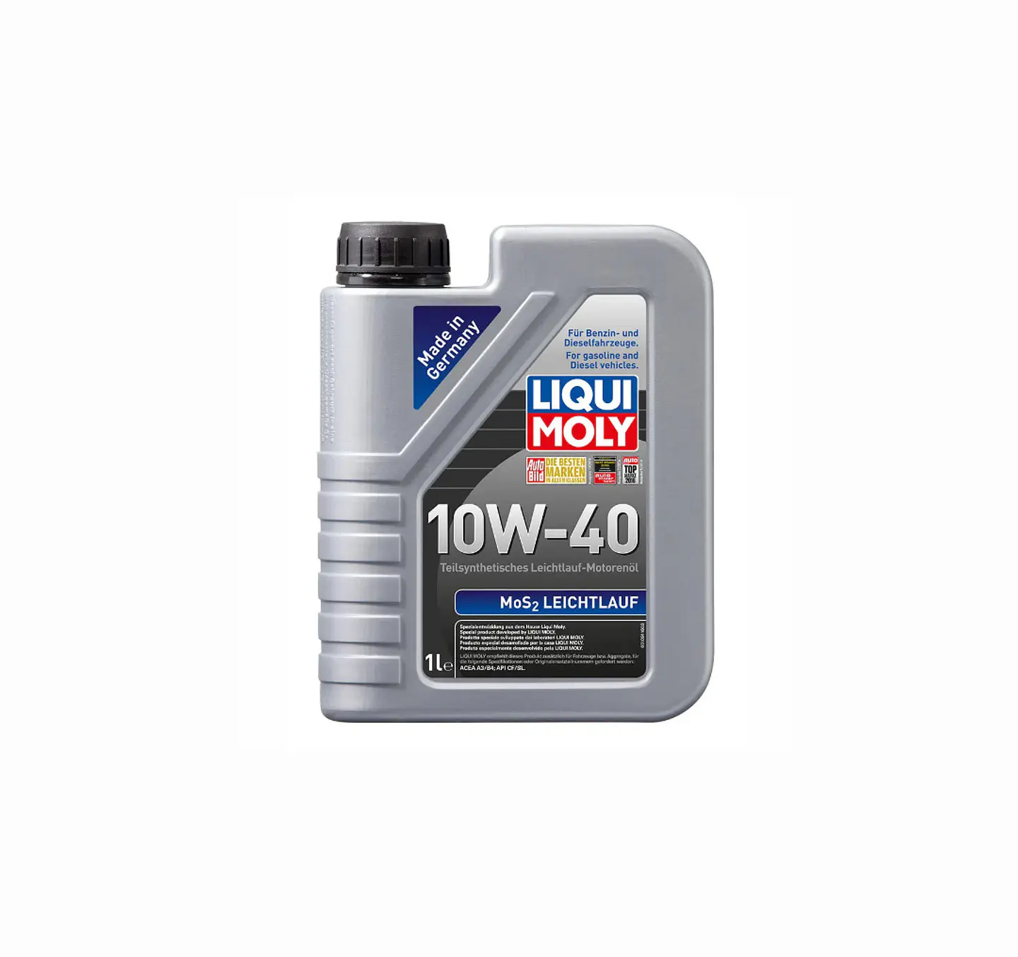 Aceite 10W40 Liqui Moly Leichtlauf Mos2 1lt 1