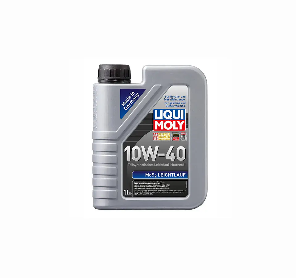 Aceite 10W40 Liqui Moly Leichtlauf Mos2 1lt 1