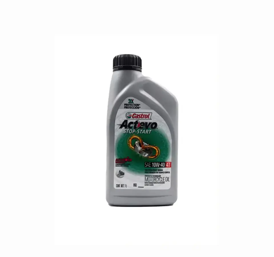 Aceite para Motos 4 Tiempos CASTROL 10W40 Semi-Sintético 1L 1