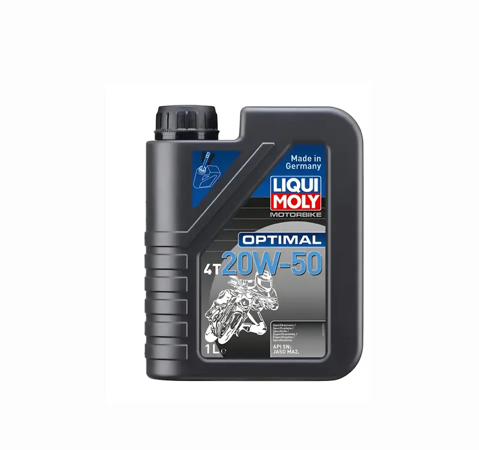 Aceite para Motos 4 Tiempos LIQUI MOLY 20W50 Optimal Mineral 1L 1