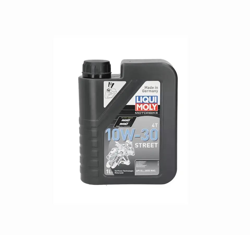 Aceite para Motos 4 Tiempos LIQUI MOLY 10W30 Street Race Sintético 1L 1