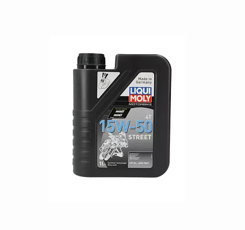 Aceite para Motos 4 Tiempos LIQUI MOLY 15W50 Street Race Sintético 1L