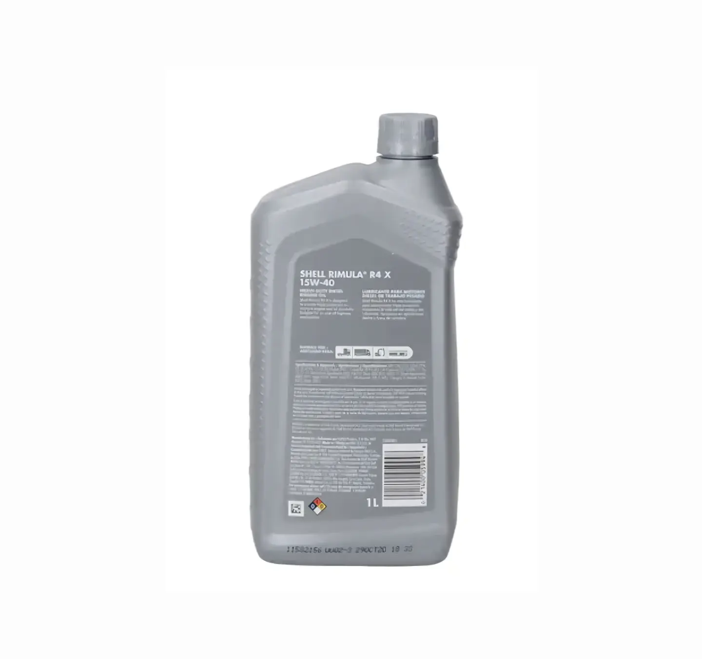Aceite de Motor SHELL 15W40 Rimula Mineral CI41L 2