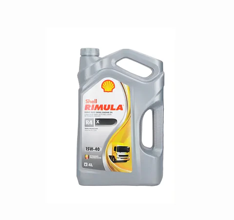 Aceite de Motor SHELL 15W40 Rimula Mineral CI4 4L