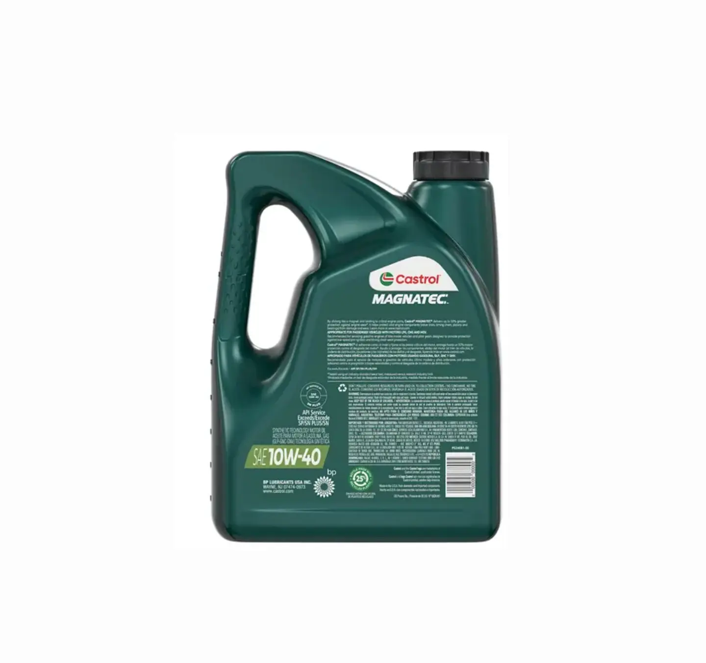 Aceite de Motor CASTROL 10W40 Magnatec Semi-Sintético 3,78L 2